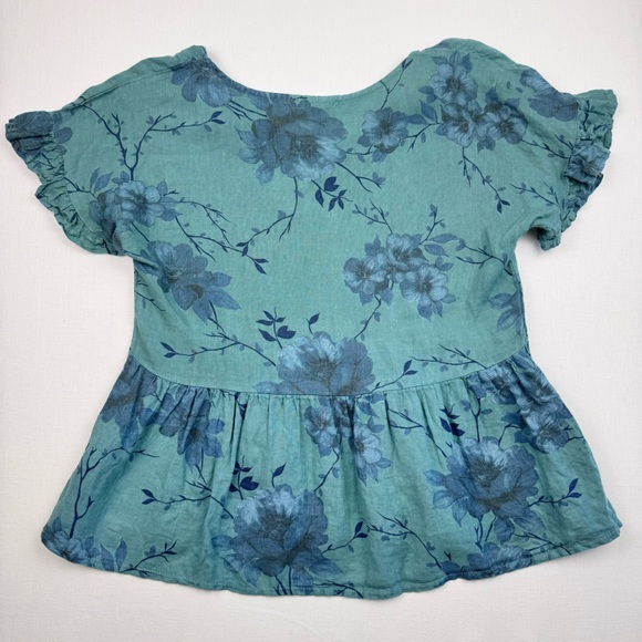 Valentina Naldi Italian Linen Top size Medium - Picture 8 of 16